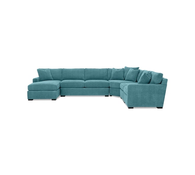 Radley 5-Piece Fabric Chaise Sectional Sofa, Created for Macy's