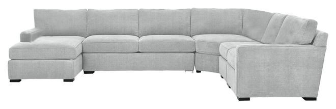 Radley 5-Piece Fabric Chaise Sectional Sofa, Created for Macy's