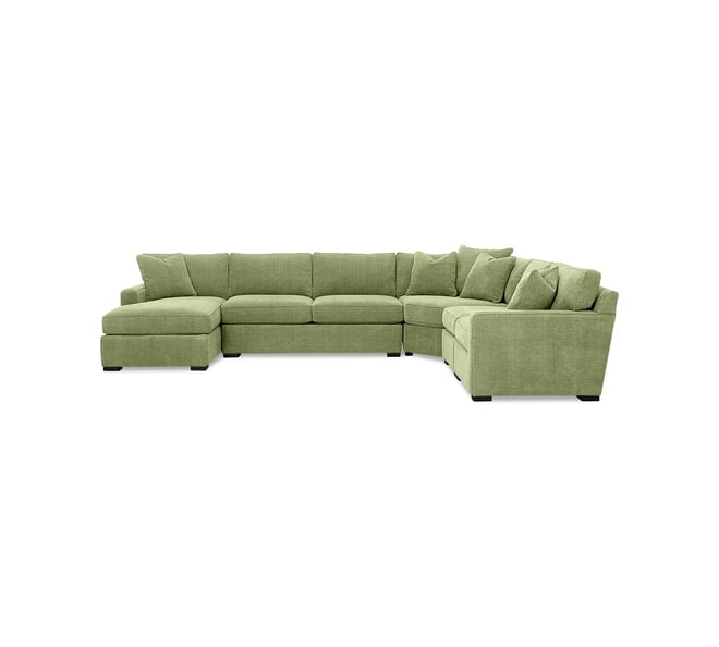 Radley 5-Piece Fabric Chaise Sectional Sofa, Created for Macy's