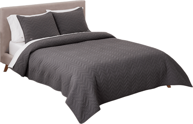 Closeout!  Herringbone Stitch Quilt Set, King