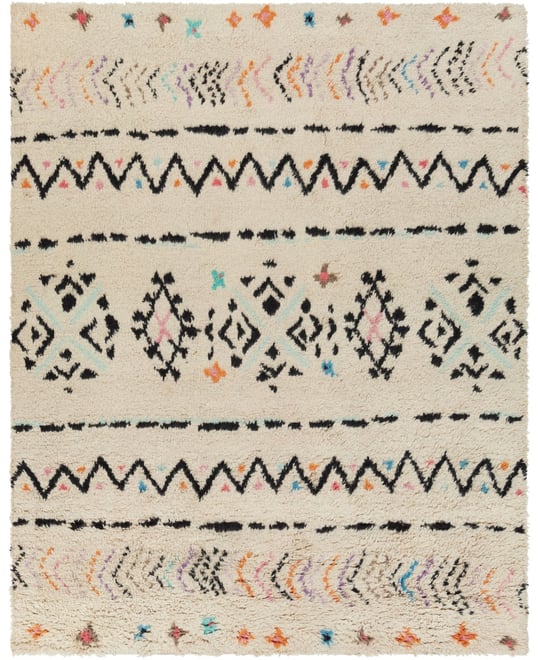 Riad Rid-3003 Cream 8' x 10' Area Rug