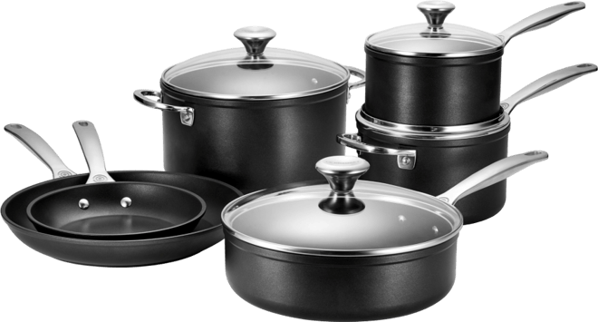 Toughened Nonstick Pro 10-Pc. Cookware Set