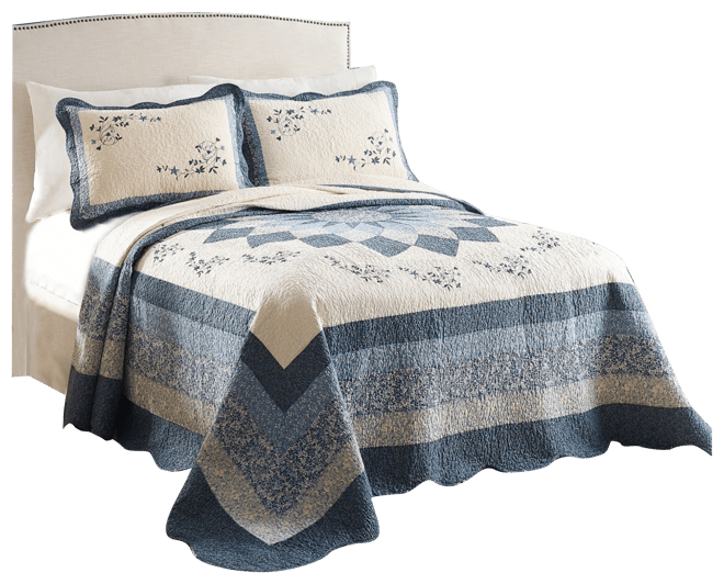 Modern Heirloom Charlotte Bedspread, Queen