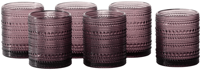 Jupiter Double Old Fashioned Glasses, Set of 6