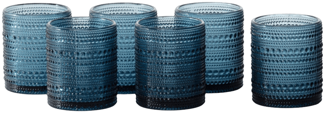 Jupiter Double Old Fashioned Glasses, Set of 6