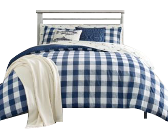 Lakehouse Plaid 3-Pc. Duvet Cover Set, Full/Queen
