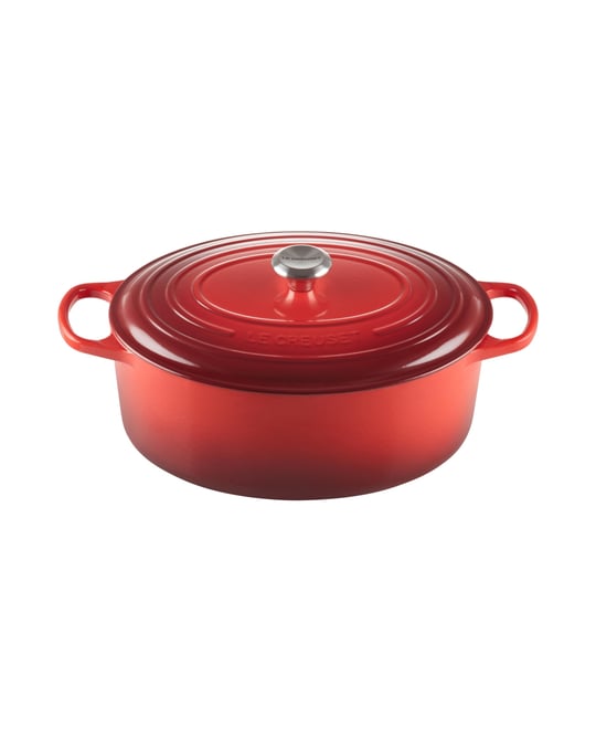 9.5-Qt. Signature Enameled Cast Iron Oval Dutch Oven