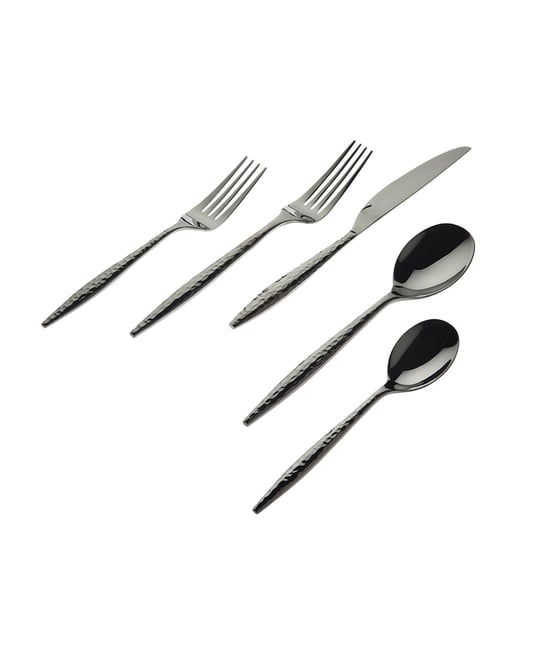 Avelino Graphite 20 Piece Flatware Set, Service for 4
