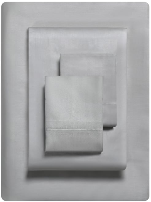 Solid 800 Thread Count Cotton Sateen 4 Piece Sheet Set, King