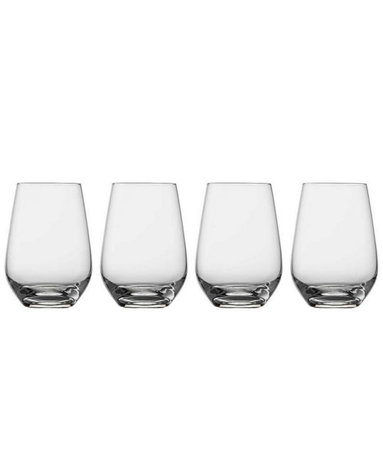 Voice Basic Stemless Glasses, Set of 4