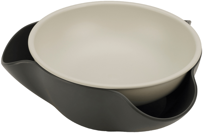 Double-Dish Serving Bowl