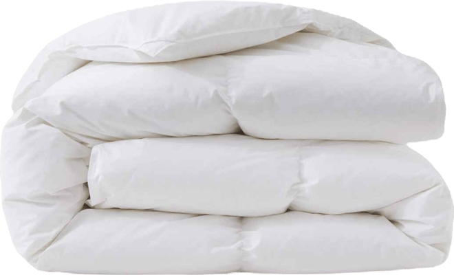 Ultra Soft White Goose Feather and Down Comforter, King