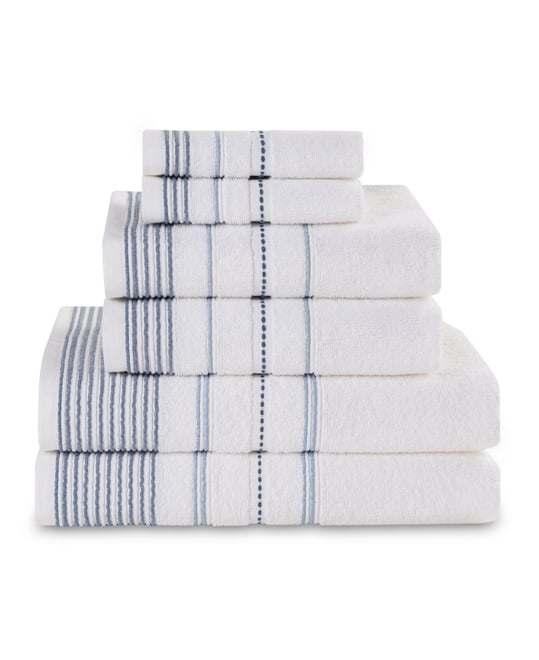 Rimini 6 Piece Bath Towel Sets