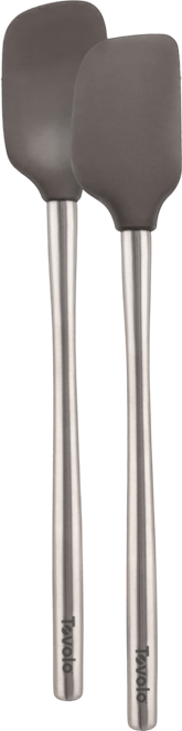 Flex-Core Silicone & Stainless Steel Mini Spatula & Spoonula Set