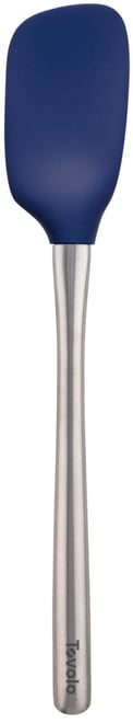 Flex-Core Stainless Steel Handled Spoonula, Silicone Spoon Spatula Head