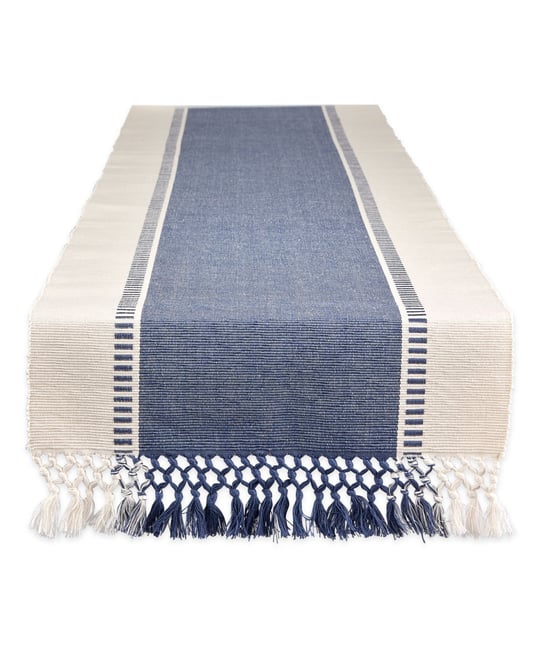Dobby Stripe Table Runner, 13" x 108"