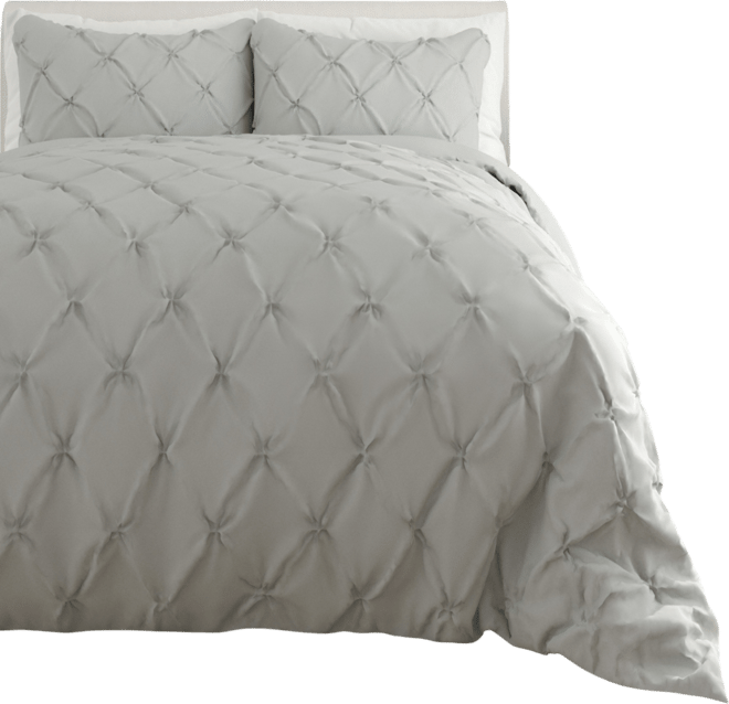 Ultra Soft 3-Pc. Pinch Pleat Duvet Cover Set, King/California King