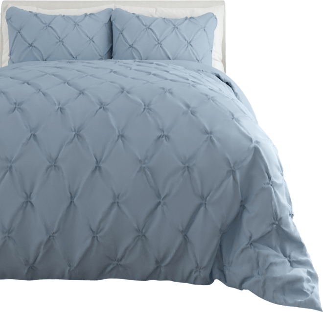 Ultra Soft 3-Pc. Pinch Pleat Duvet Cover Set, King/California King