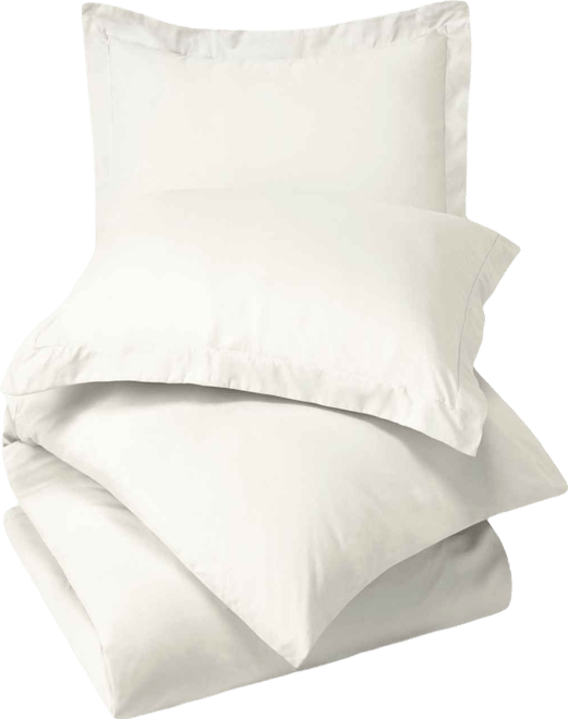 Neslt Super Soft Double Brushed Microfiber 3 Pc. Duvet Cover Set, Queen