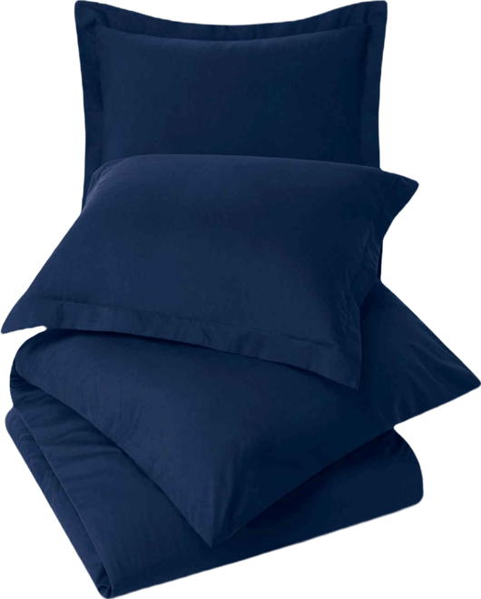 Neslt Super Soft Double Brushed Microfiber 3 Pc. Duvet Cover Set, Queen