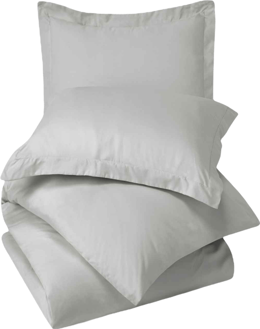 Neslt Super Soft Double Brushed Microfiber 3 Pc. Duvet Cover Set, King