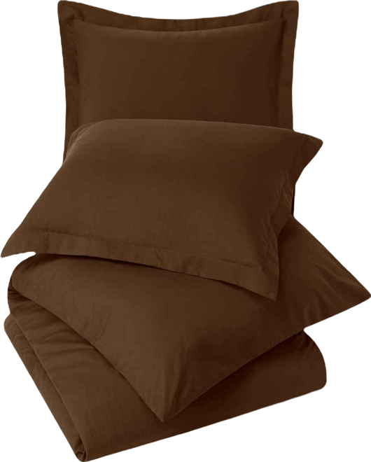 Neslt Super Soft Double Brushed Microfiber 3 Pc. Duvet Cover Set, California King