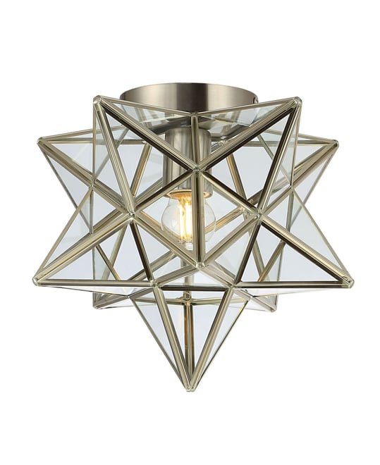 Stella Moravian Star Led Flush Mount