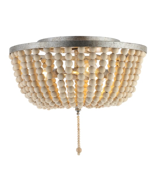 Allison Wood Led Flush Mount