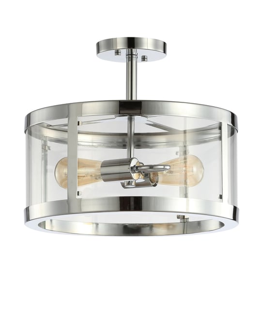 Herndon 2-Light Modern Led Flush Mount