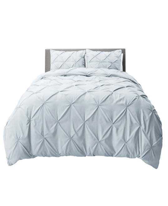 Pinch Pleat 2-Pc. Duvet Cover Set, Twin