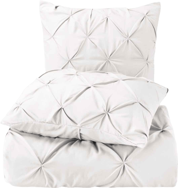 Pinch Pleat 3-Pc. Duvet Cover Set, Queen