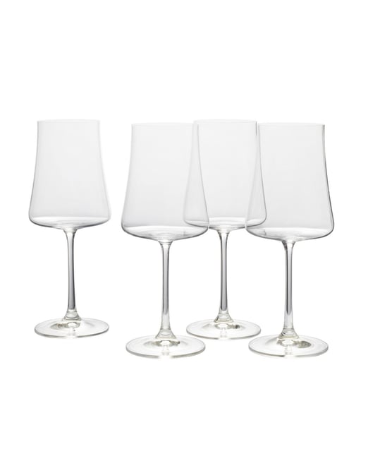 Aline Red Wine Glasses Set of 4, 18 oz