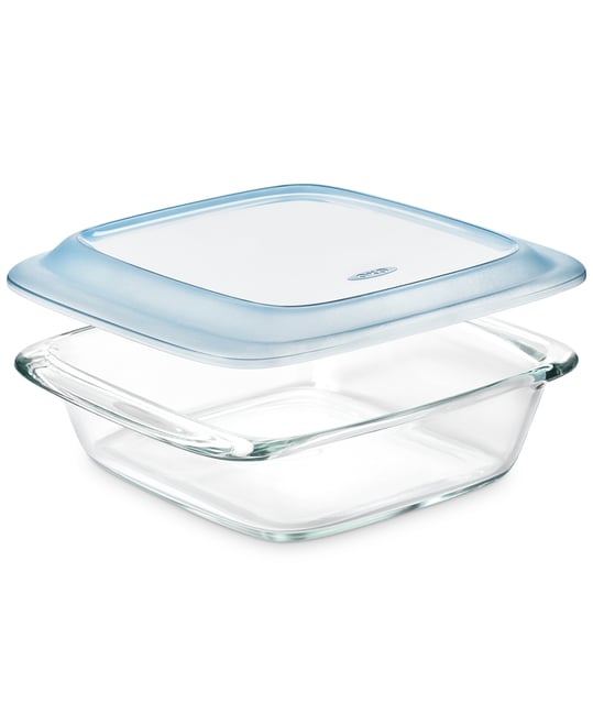Glass 2-Qt Baking Dish & Lid