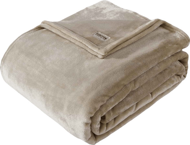Solid Ultra Soft Plush Blanket, King