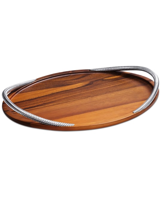 Braid 19" Handled Serving Tray