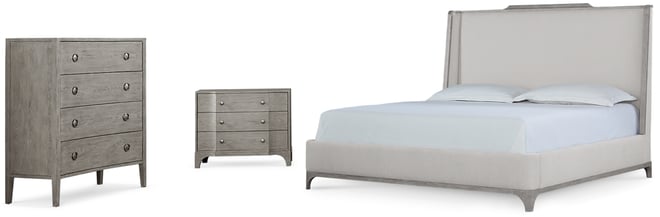 Albion Bedroom 3-pc. Set (Queen Bed, Dresser, Nightstand)