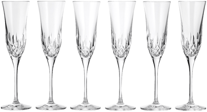 Lismore Essence Flute 7.5 oz, Set of 6