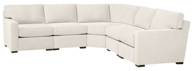 Radley Fabric 5-Piece Sectional Sofa, Created for Macy's