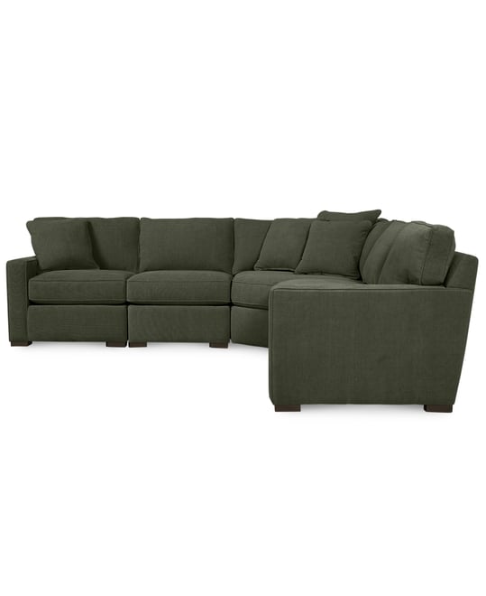 Radley Fabric 5-Piece Sectional Sofa, Created for Macy's