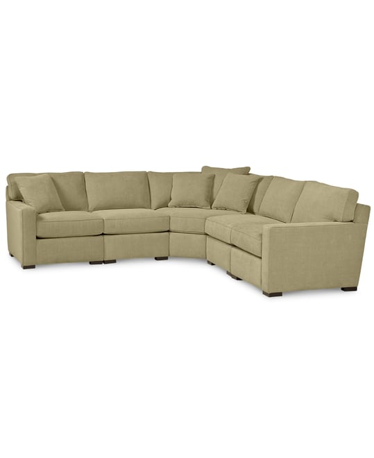Radley Fabric 5-Piece Sectional Sofa, Created for Macy's
