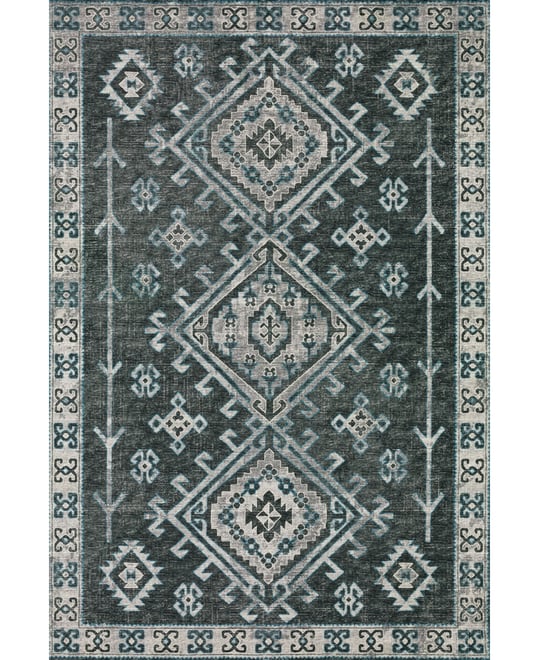 Brisbane Washable BR2 8' x 10' Area Rug