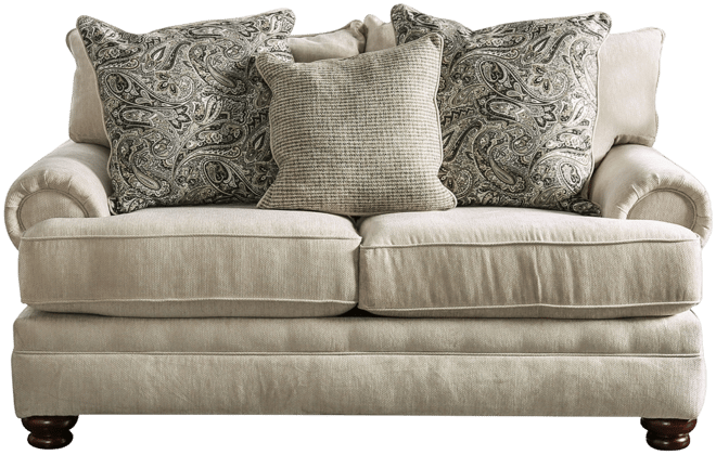 Lismore Recessed Arm Loveseat