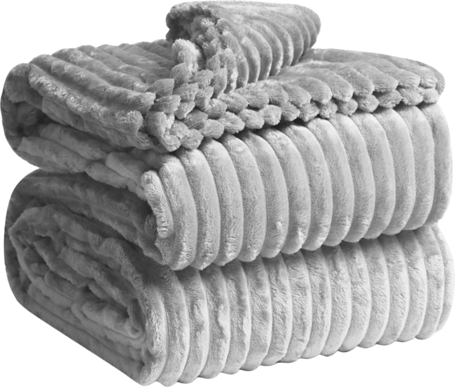 Cut Plush Lightweight Super Soft Fuzzy Luxury Bed Blanket, King