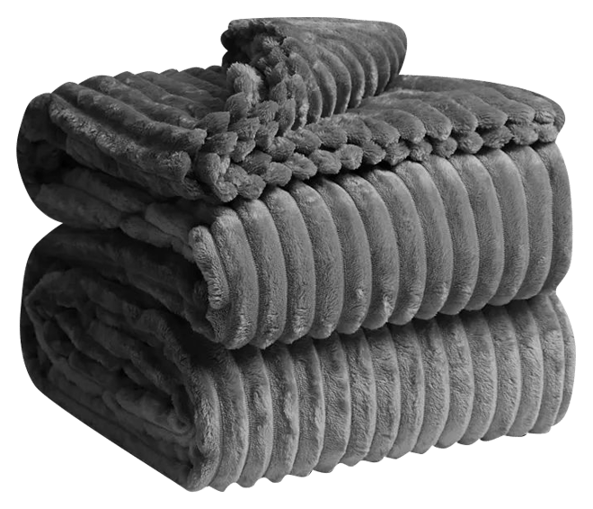 Cut Plush Lightweight Super Soft Fuzzy Luxury Bed Blanket, King