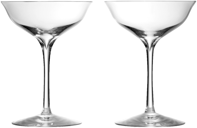 Elegance Belle Coupe 7 oz, Set of 2
