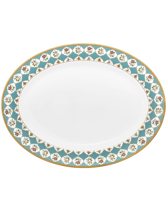 Lodi's Morning 14" Oval Platter