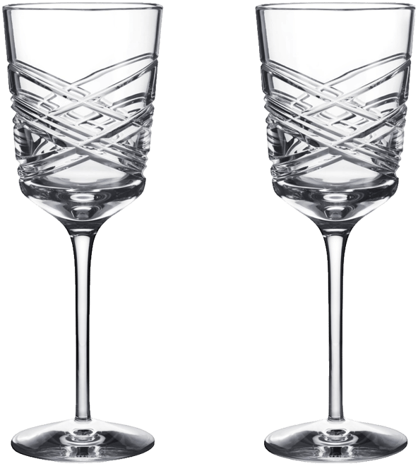 Aran Mastercraft White Wine 10 oz, Set of 2