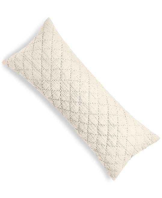 Dobby Diamond Decorative Pillow, 14" x 36", Exclusively at Macy's