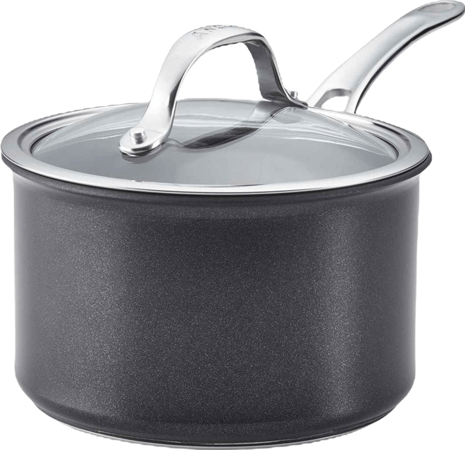 X Hybrid Nonstick Induction 3 Qt Saucepan With Lid