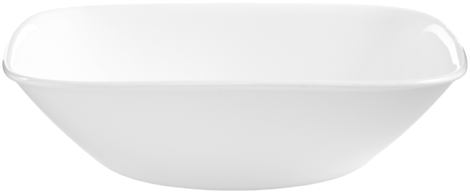 White Serving Bowl